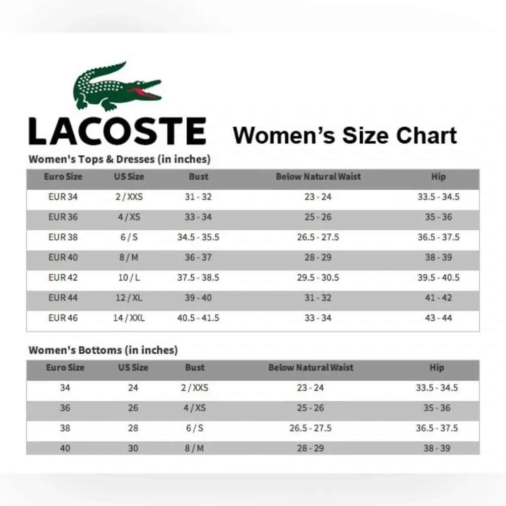 Lacoste Women's Cashmere Dress Round Neck Patch Pockets 3/4 Sleeves Size M